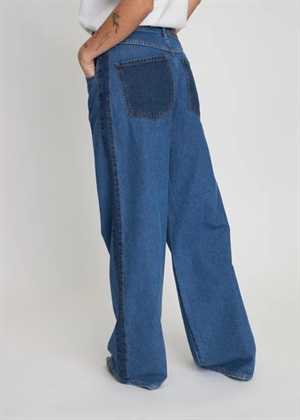 Two Tone denim jeans Blue Mix Stella Nova 